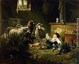 Shepherd by Friedrich Otto Gebler